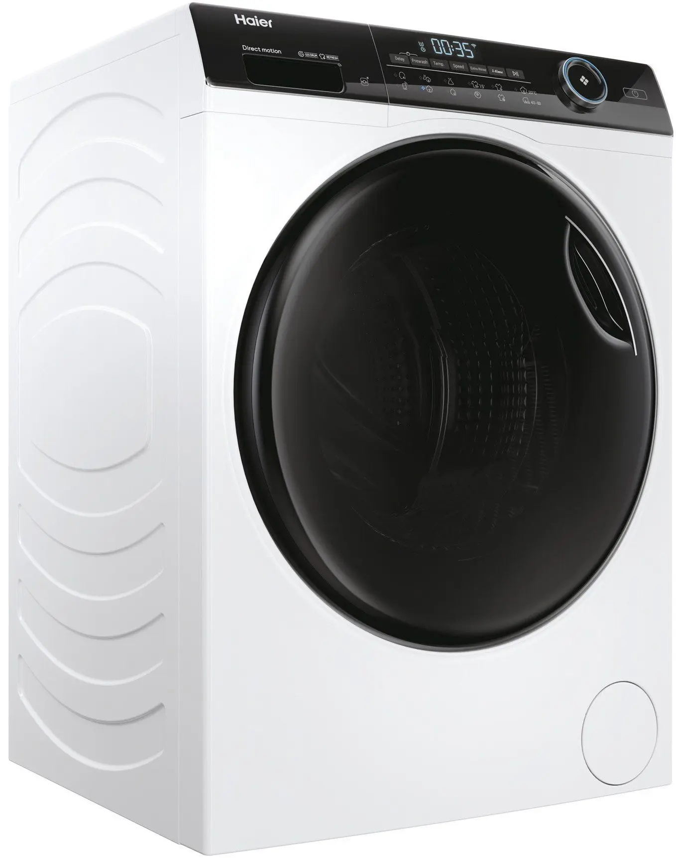 Masina de spalat Haier HW80-B14959EU1-S (White/Black)