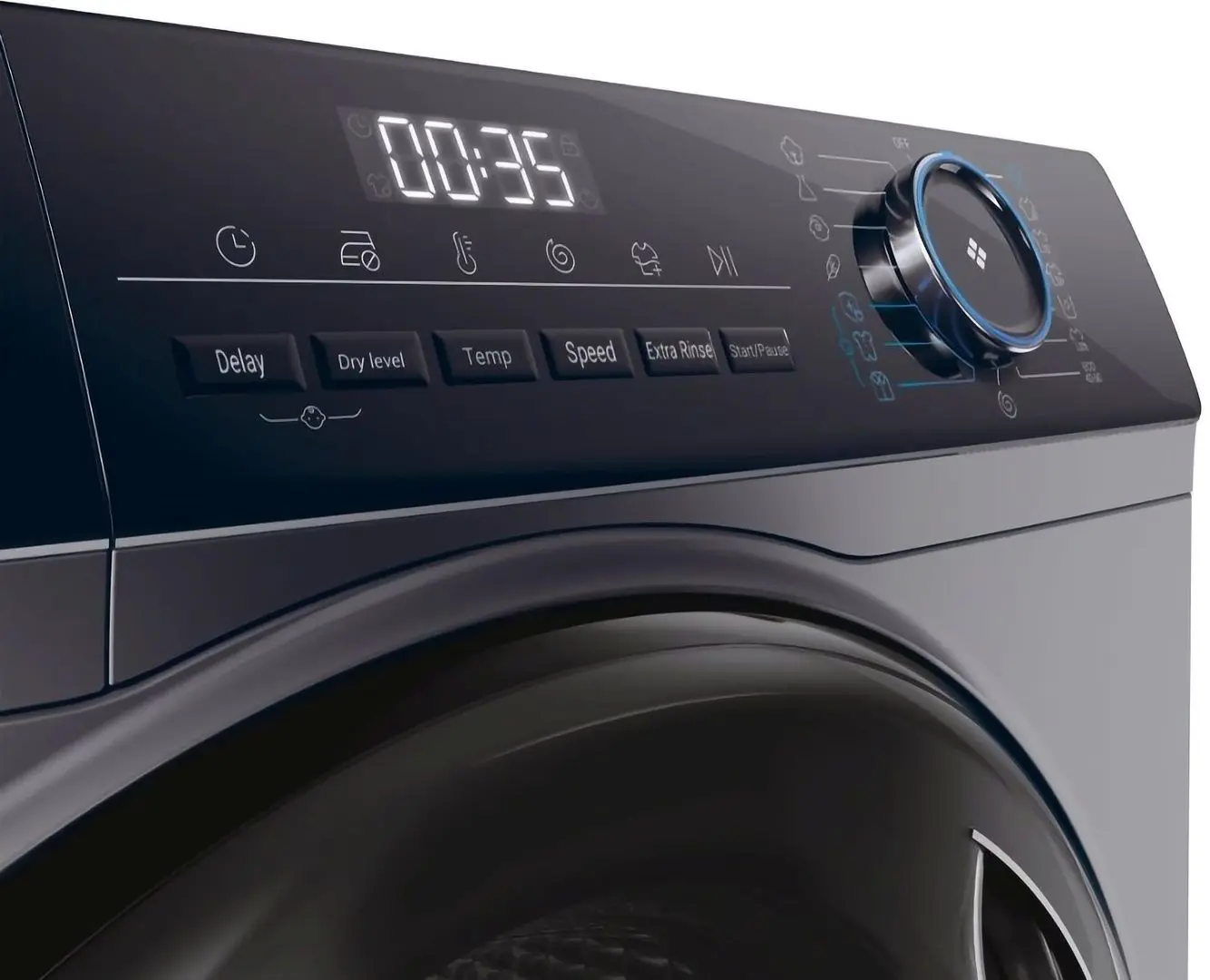 Стиральная машина Haier HWD80-B14939S8-S (Anthracite)