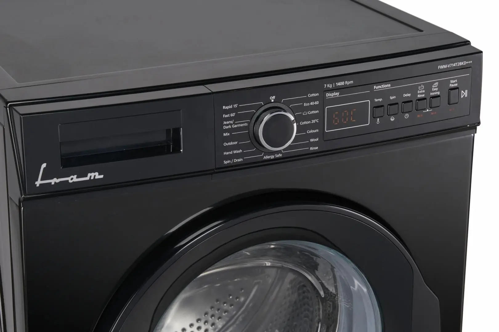 Masina de spalat Fram FWM-V714T2BKD+++ (Black) - 4