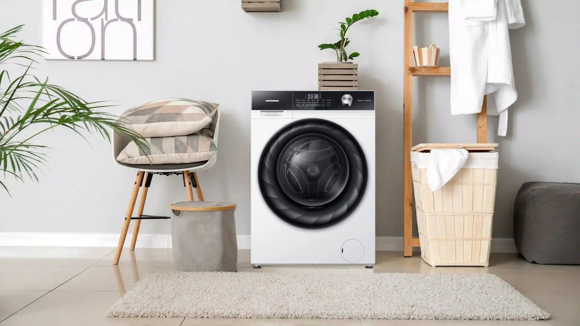 Masina de spalat Heinner HWM-H1014IVKA+++ (White)