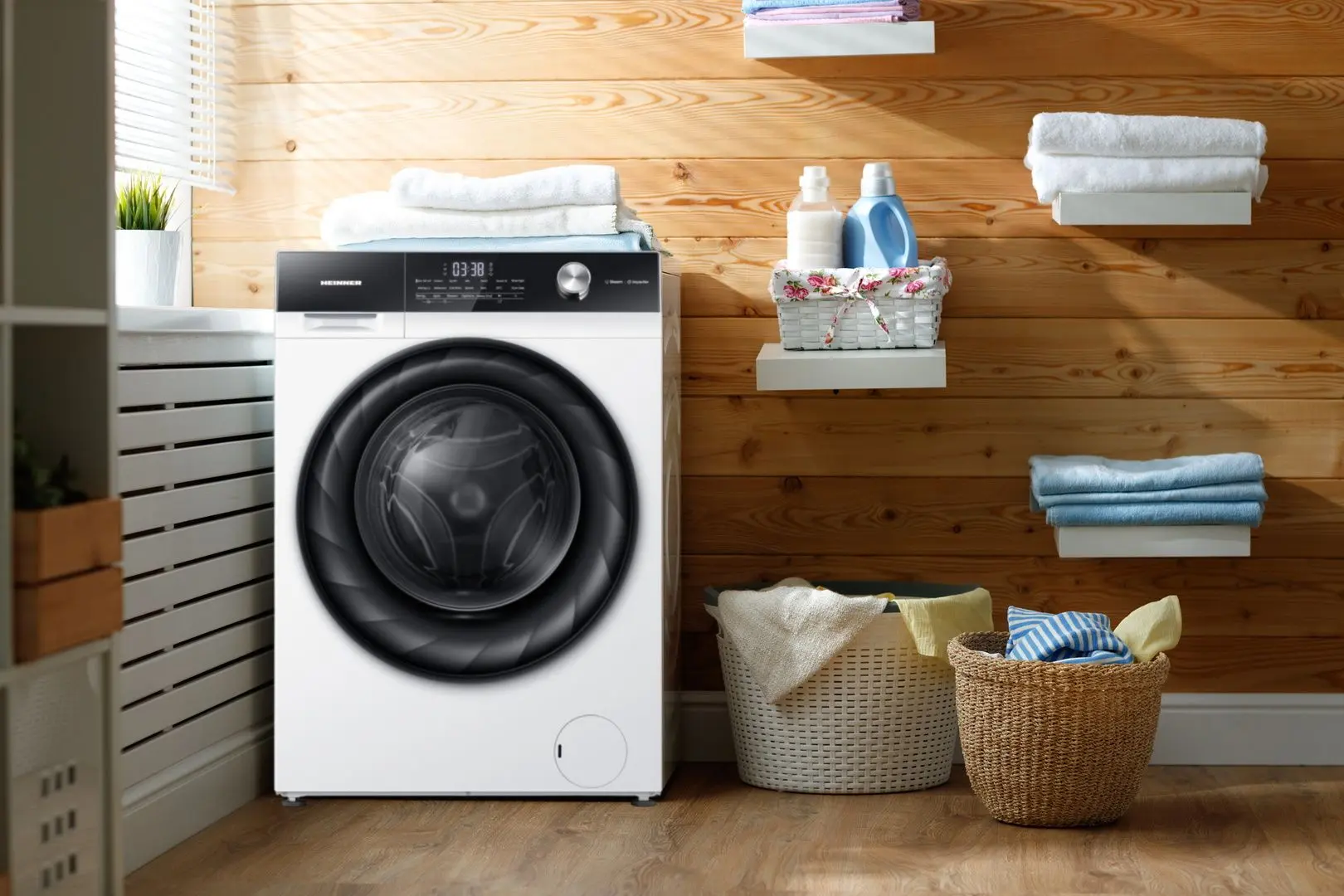 Masina de spalat Heinner HWM-H1014IVKA+++ (White)