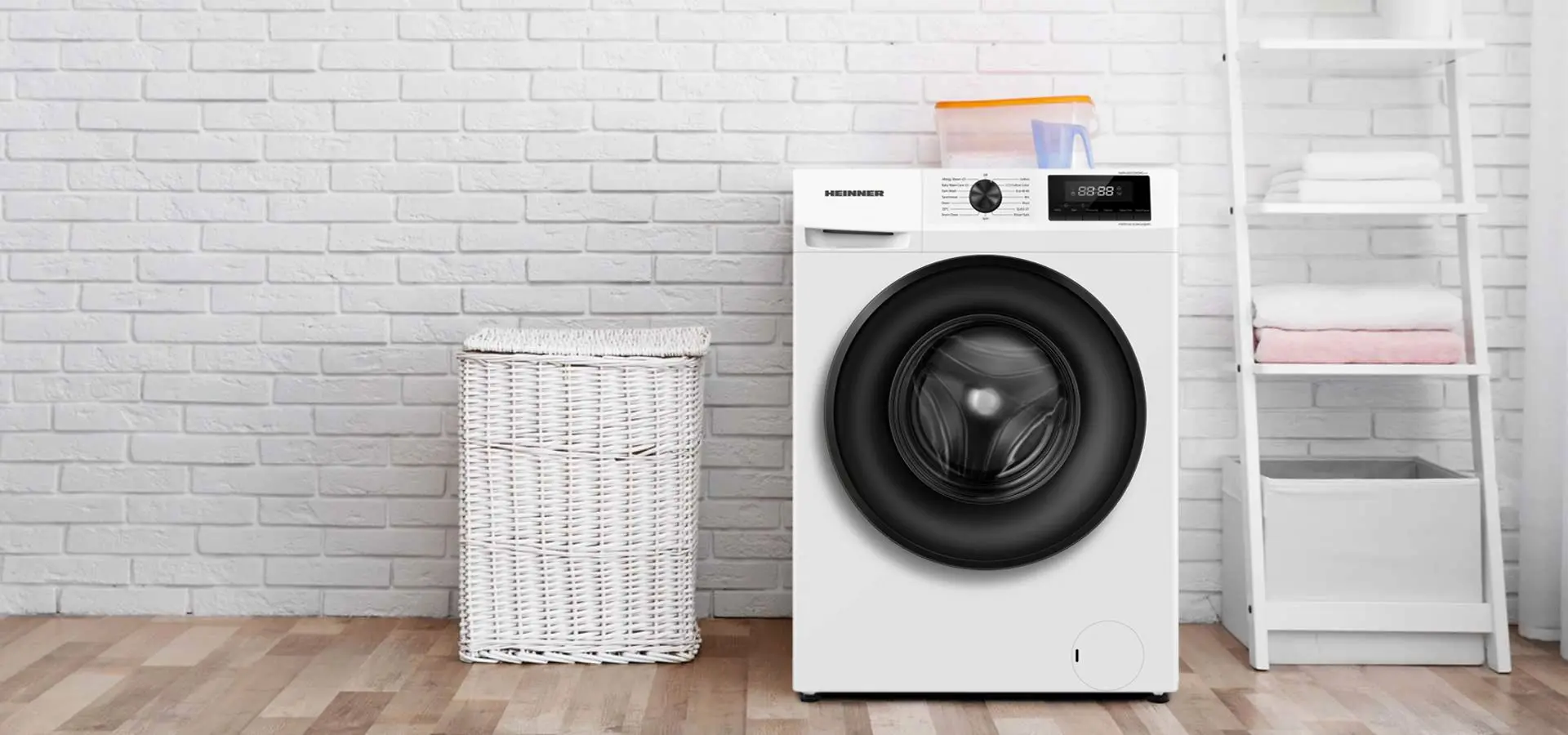 Masina de spalat Heinner HWM-H6010IVSMC+++ (White)