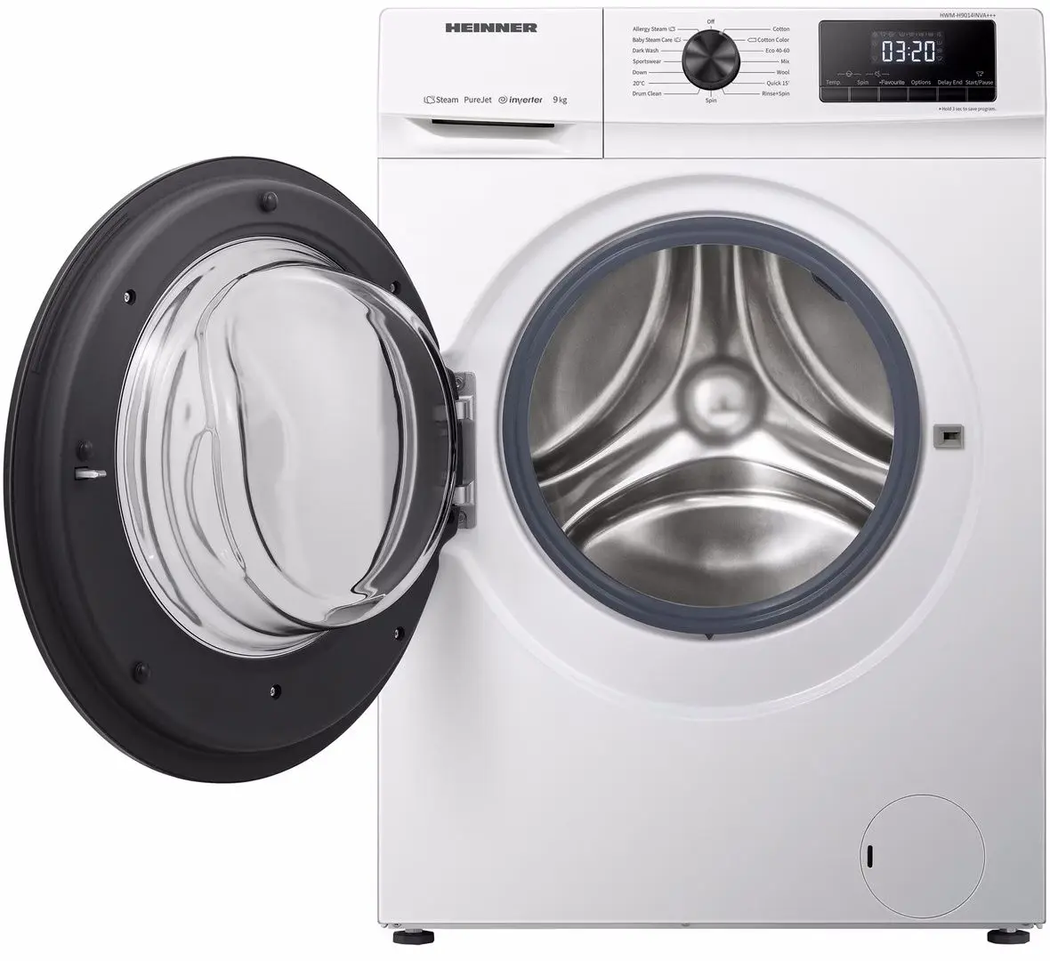 Masina de spalat Heinner HWM-H9014INVA+++ (White)