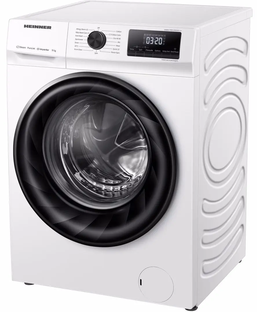 Masina de spalat Heinner HWM-H9014INVA+++ (White)