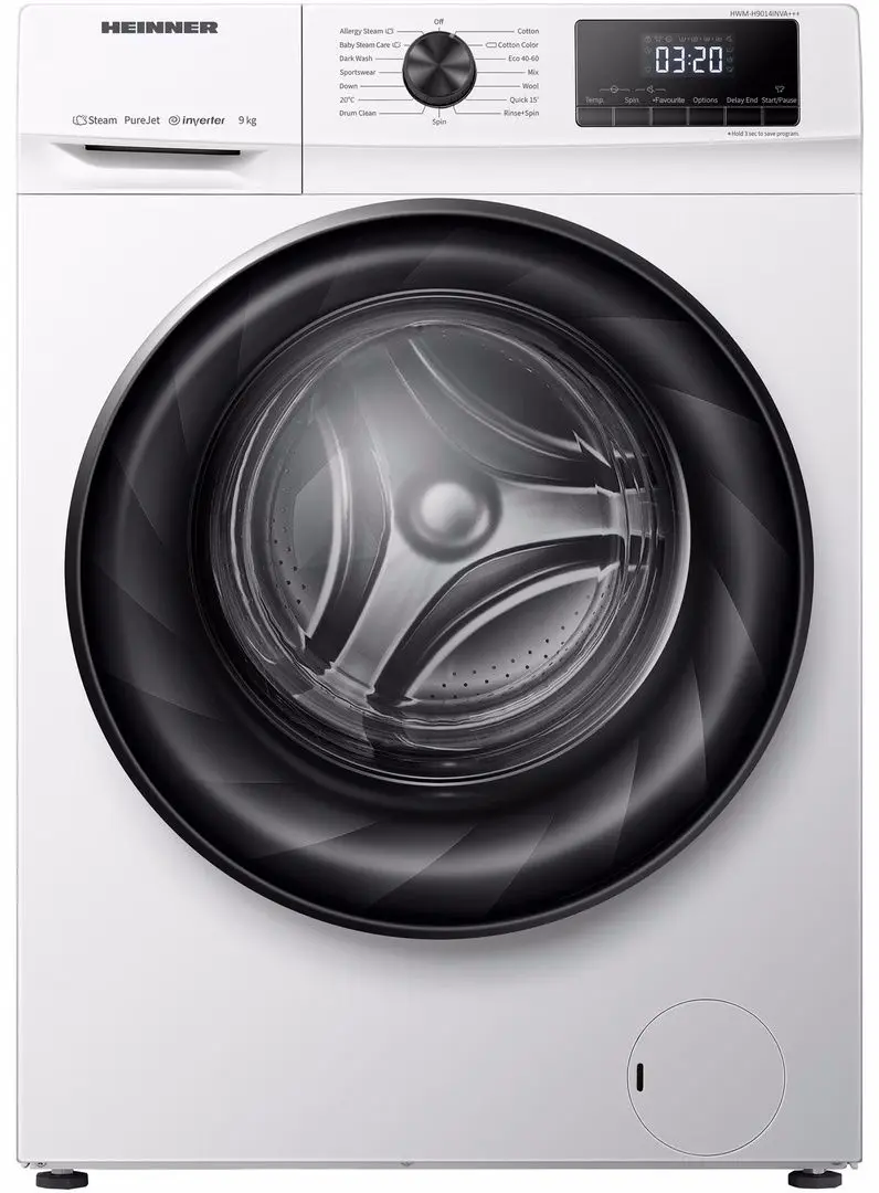 Masina de spalat Heinner HWM-H9014INVA+++ (White)