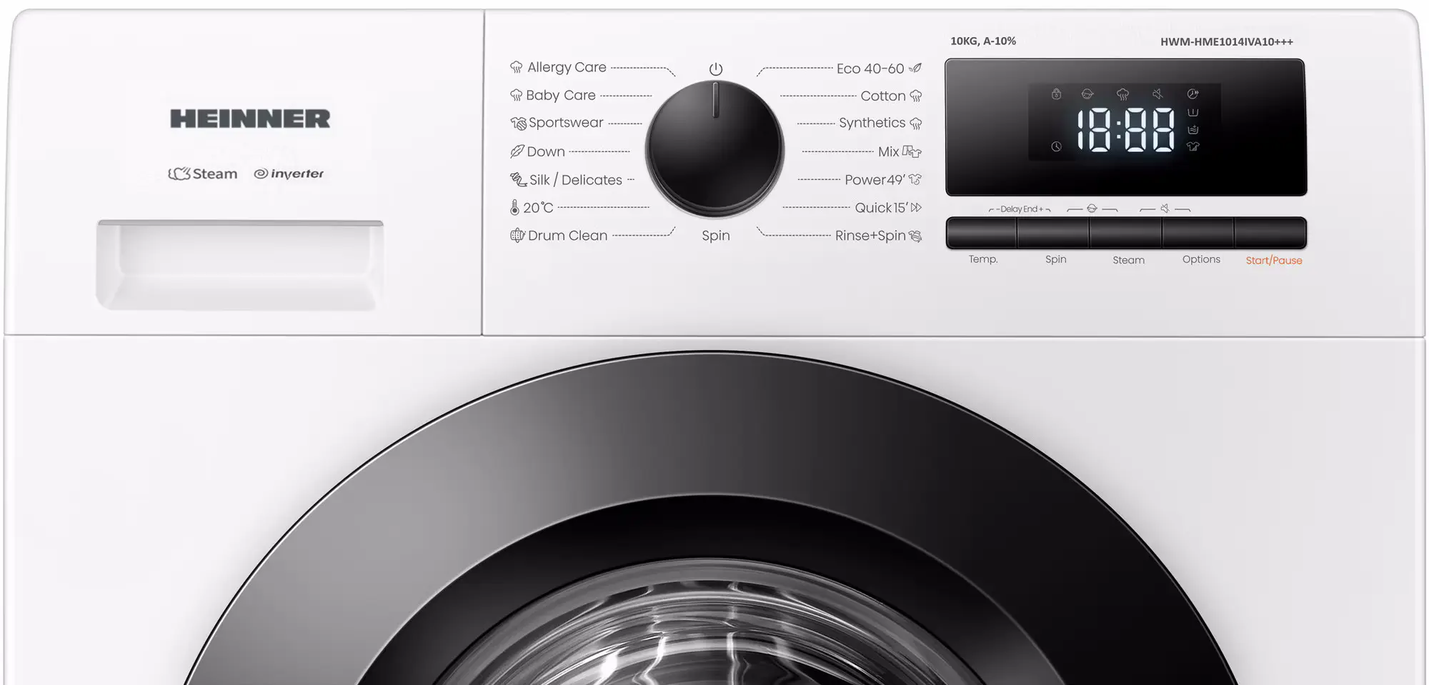 Masina de spalat Heinner HWM-HME1014IVA10+++ (White)