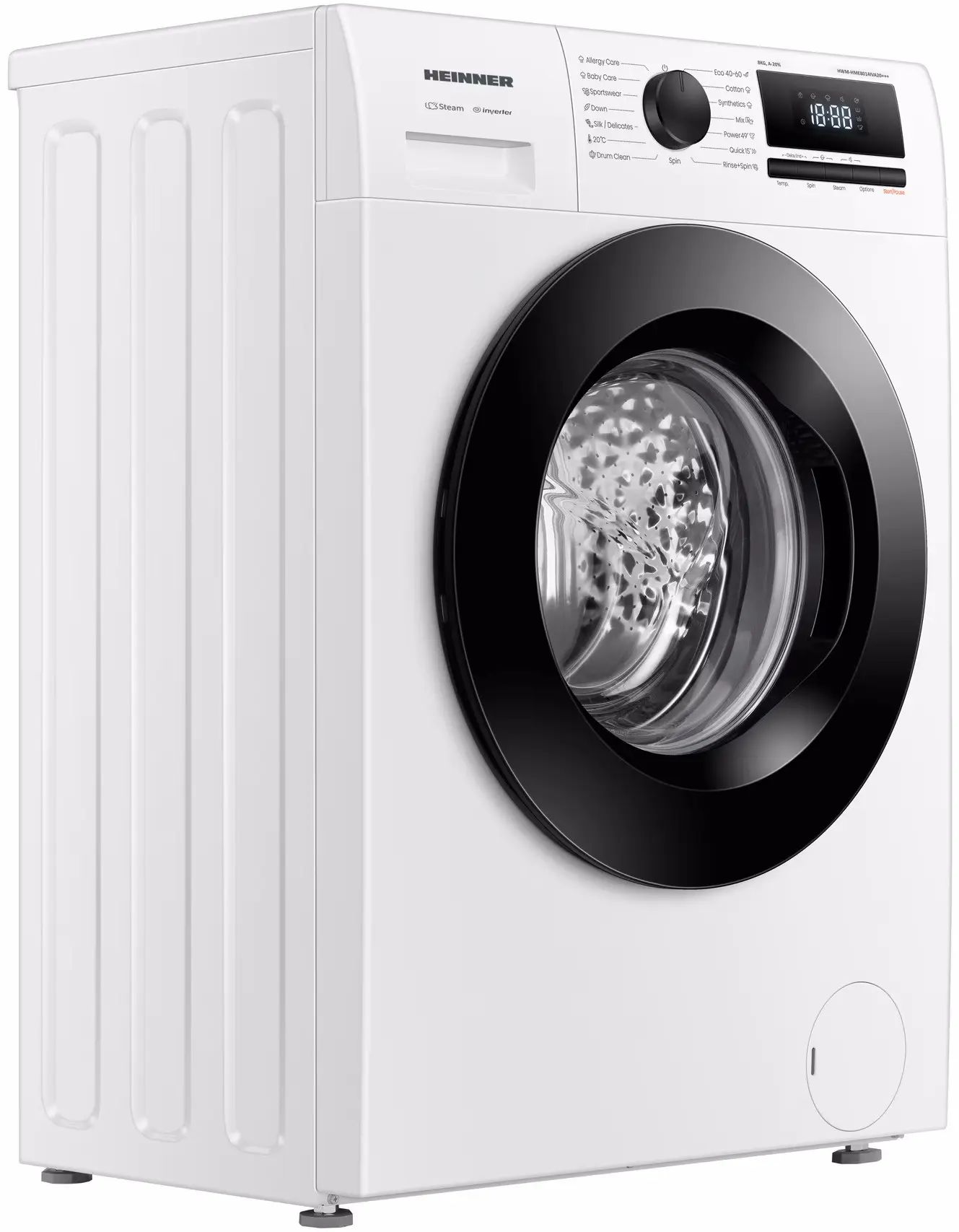 Стиральная машина Heinner HWM-HME8014IVA20+++ (White)