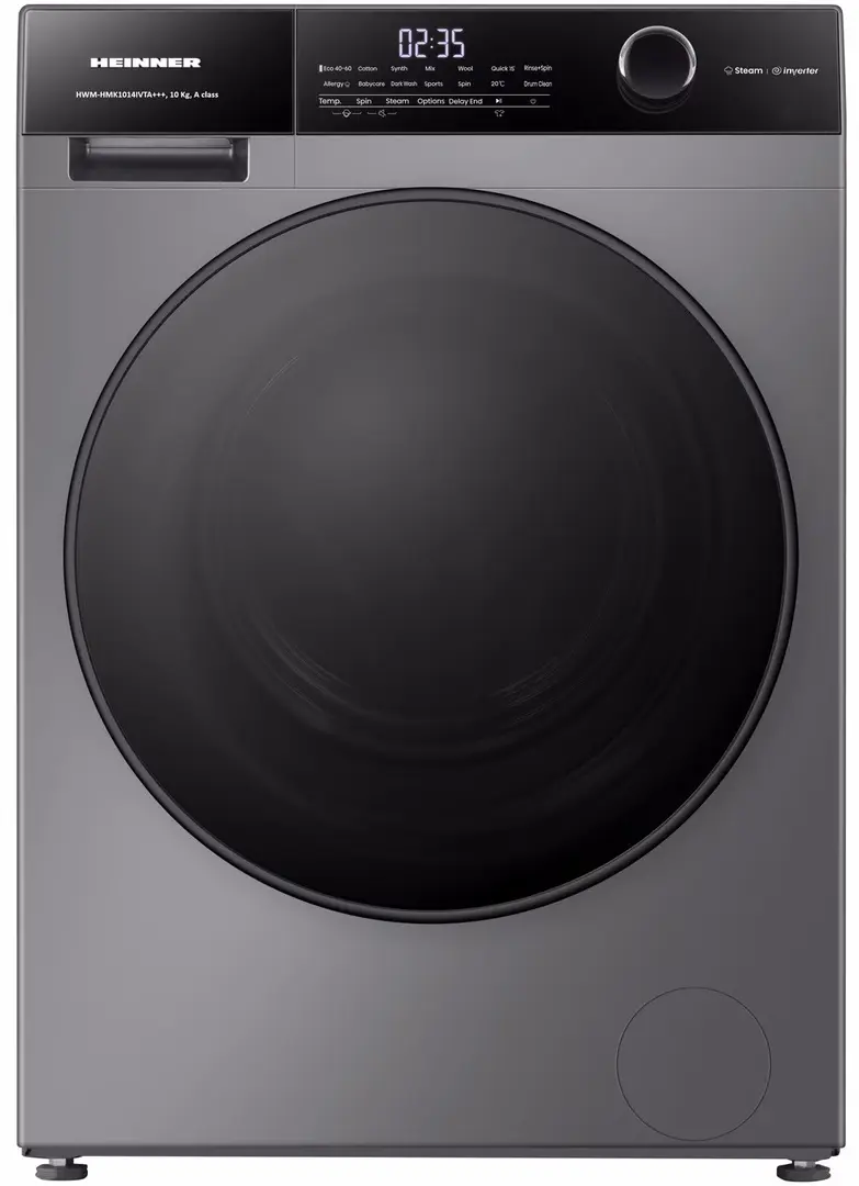 Masina de spalat Heinner HWM-HMK1014IVTA+++ (Silver)