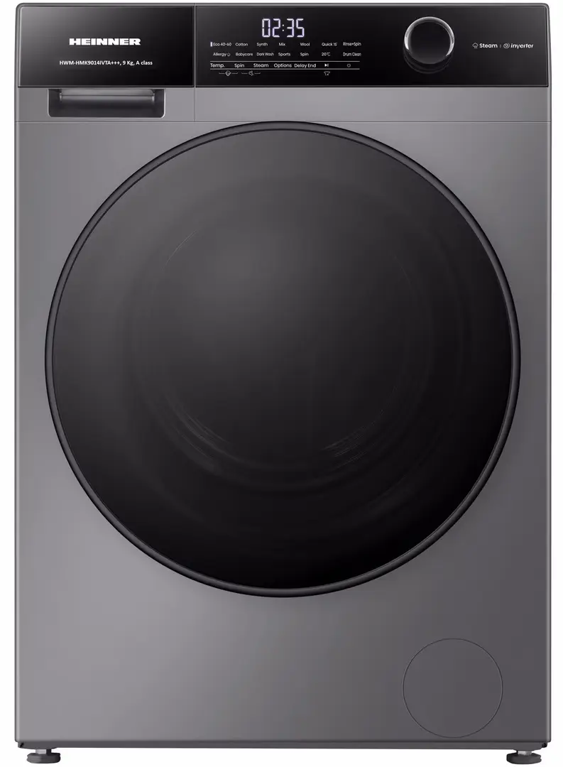 Masina de spalat Heinner HWM-HMK9014IVTA+++ (Silver)
