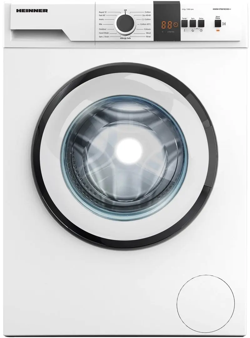 Masina de spalat Heinner HWM-VT0610CHD++ (White)