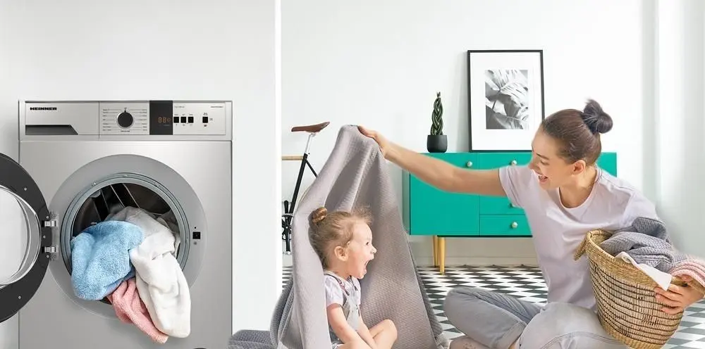 Masina de spalat Heinner HWM-VT0610CHSD++ (Silver)