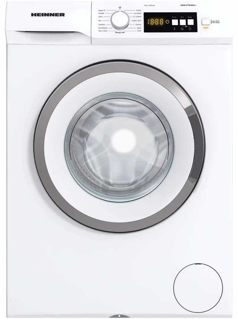 Masina de spalat Heinner HWM-VT1814KD++ (White)