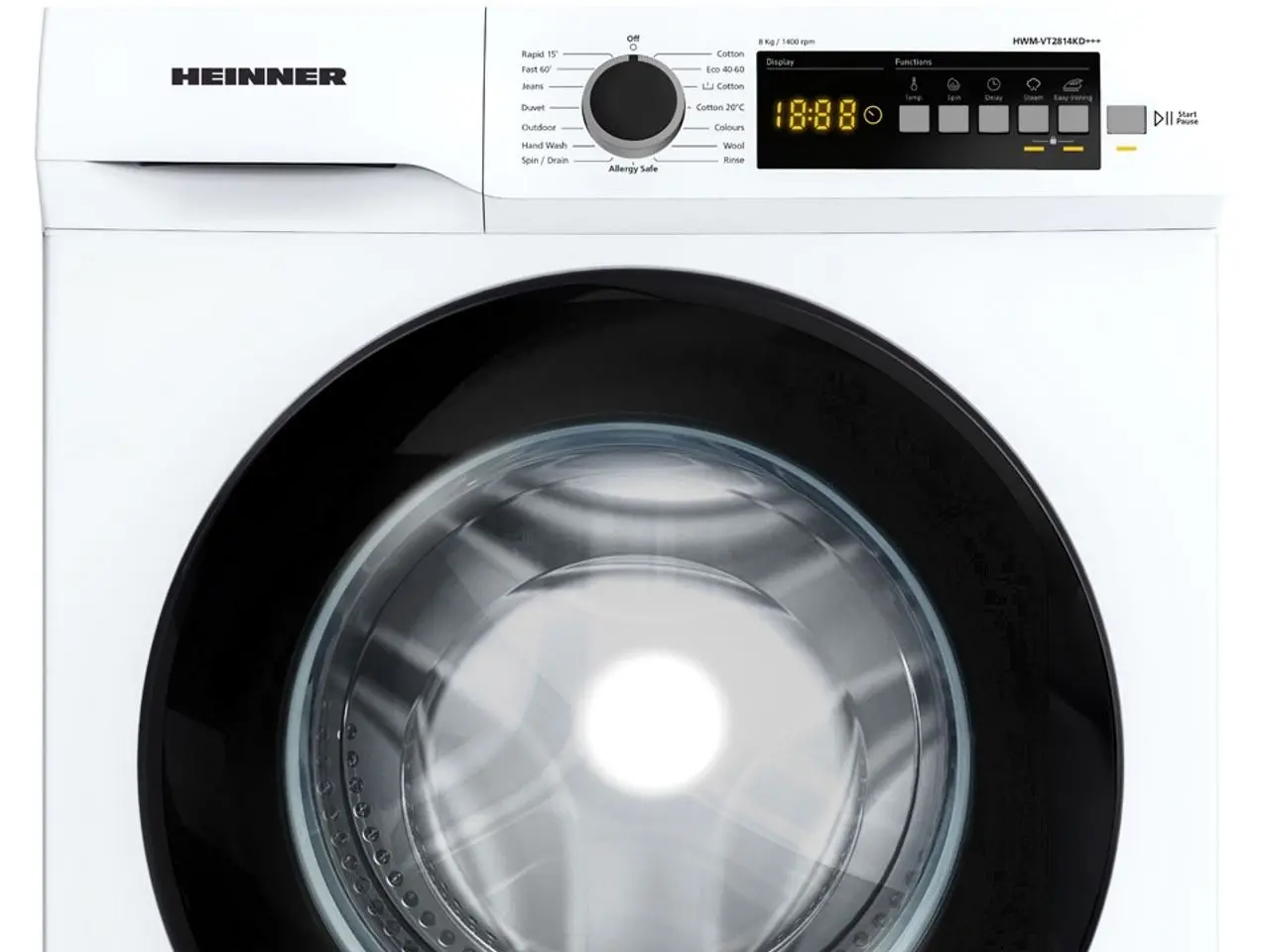 Стиральная машина Heinner HWM-VT2814KD+++ (White) - 2