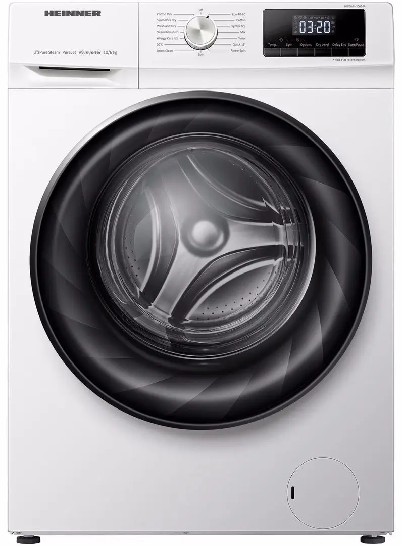 Стиральная машина с сушкой Heinner HWDM-H10614A (White)