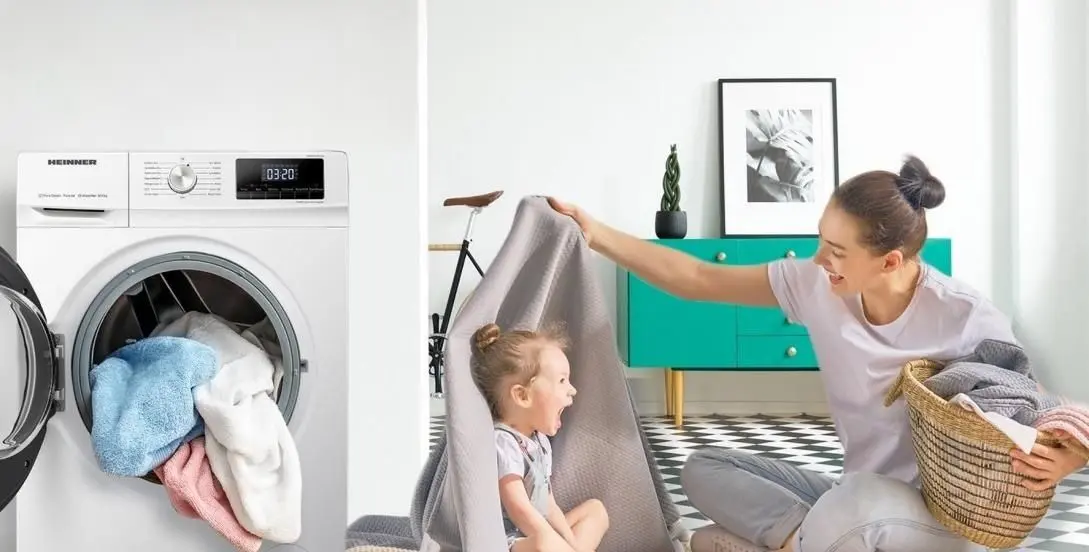 Masina de spalat cu uscator Heinner HWDM-H8514A (White)