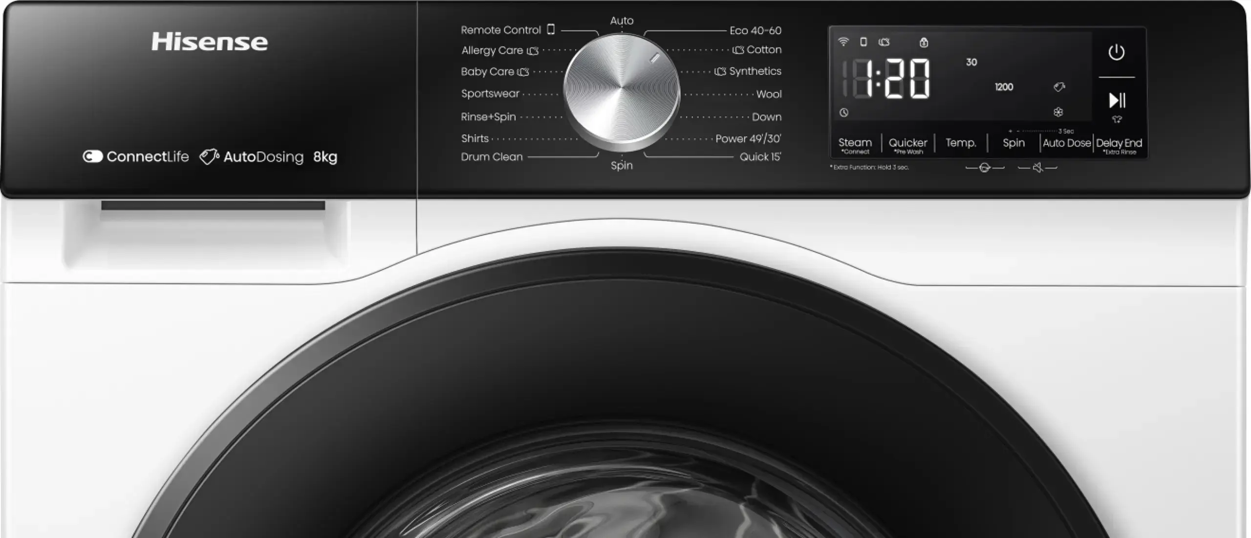 Стиральная машина Hisense WF3S8045BW3 (White) - 5