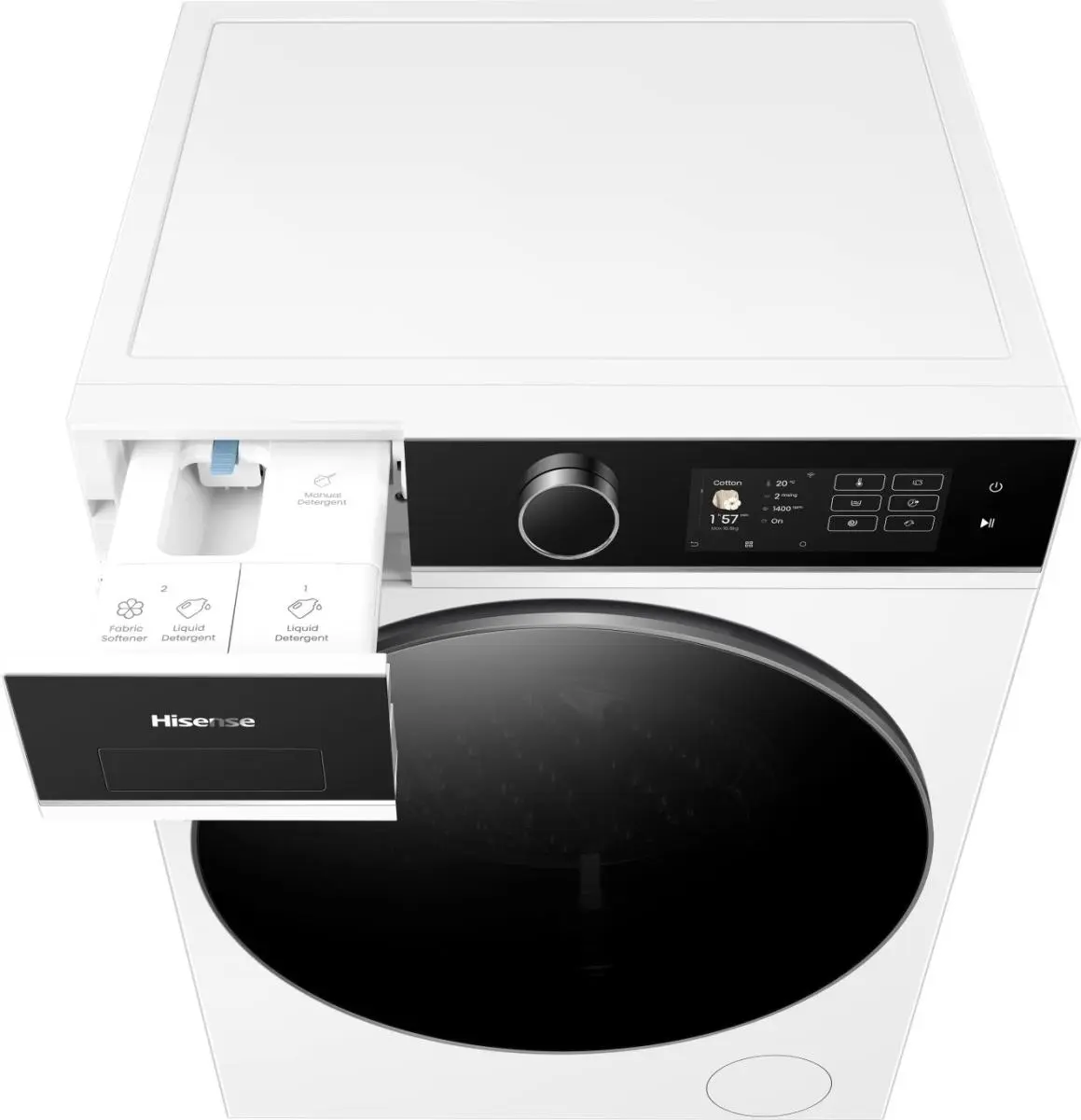Masina de spalat Hisense WF5I1045BWQ (White) - 6