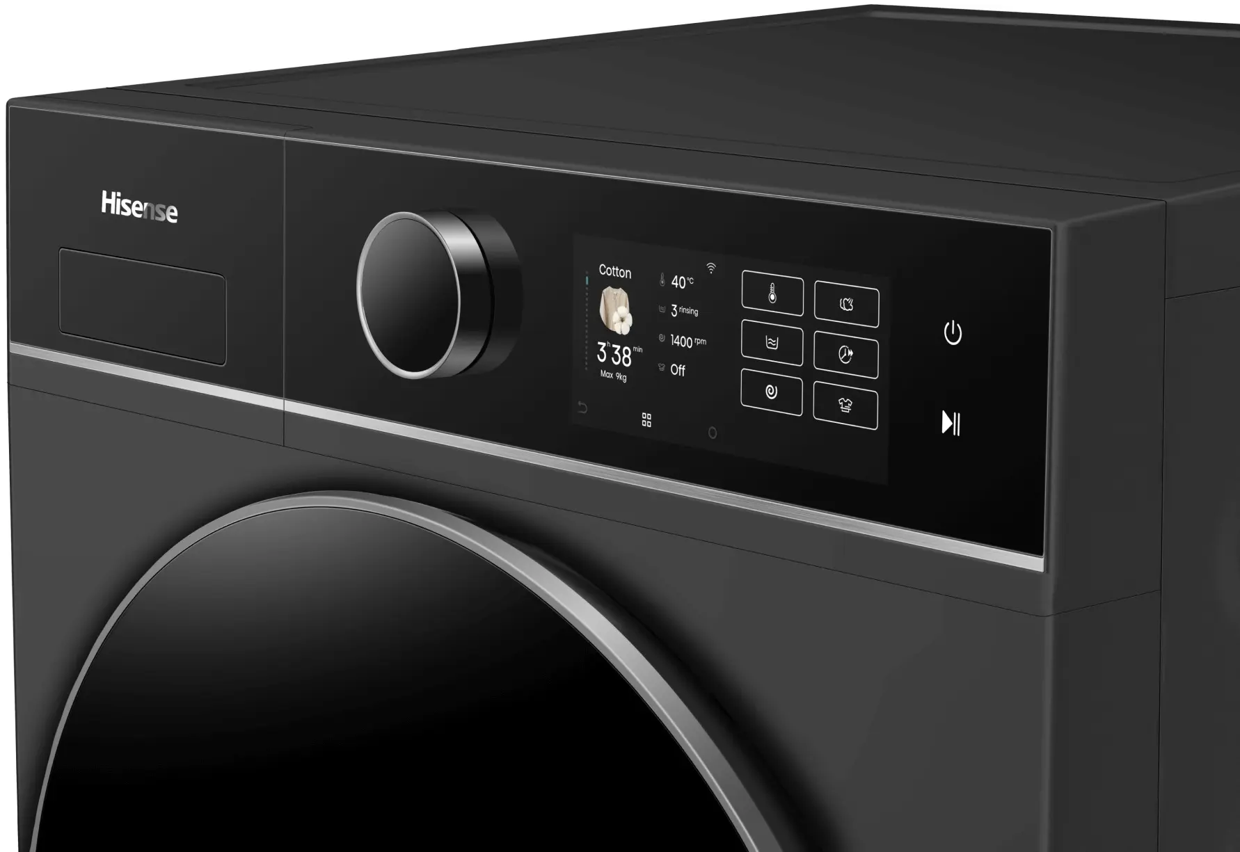 Masina de spalat Hisense WF5I9043BBFS (Black)