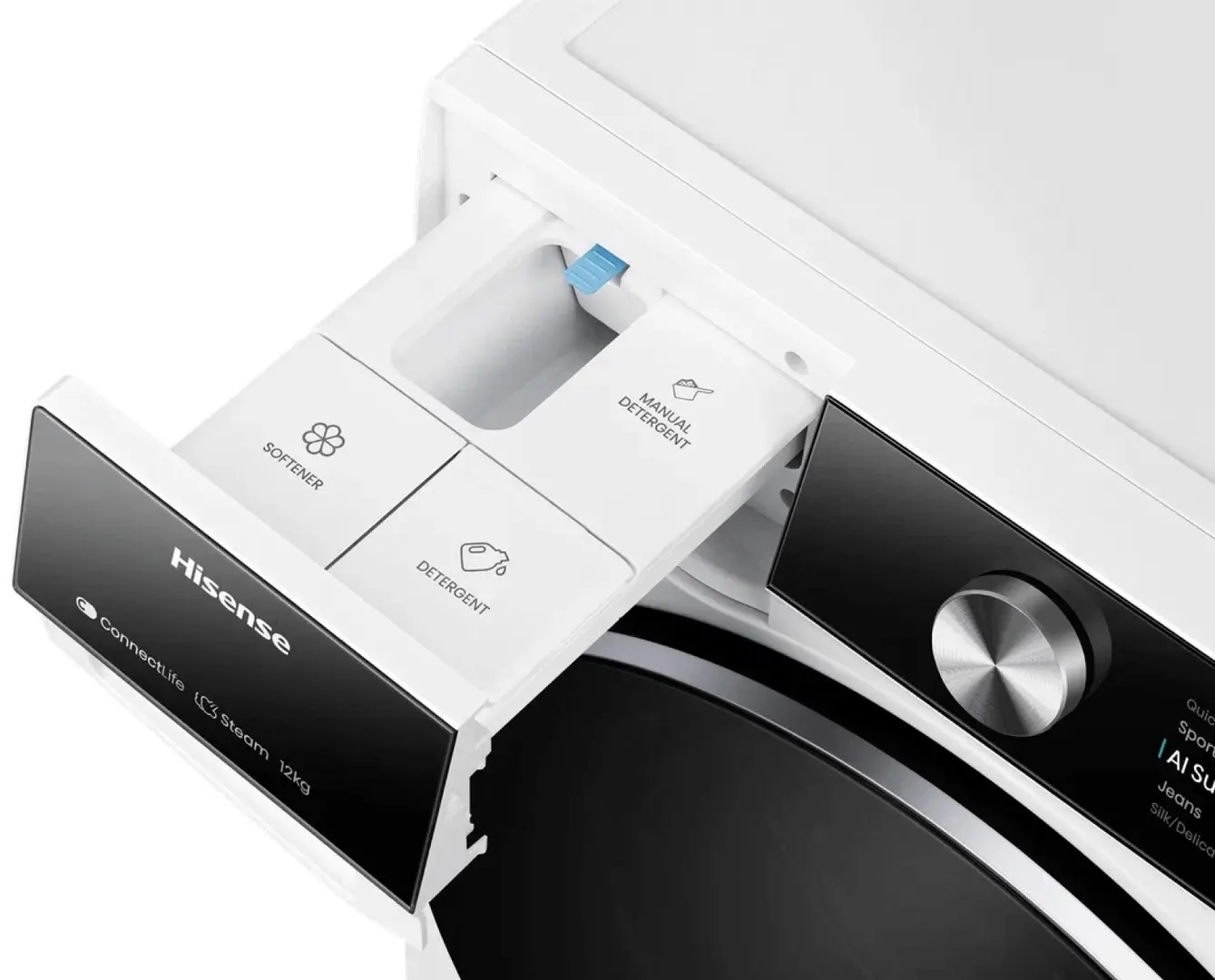 Стиральная машина Hisense WF7S1247BW (White) - 5