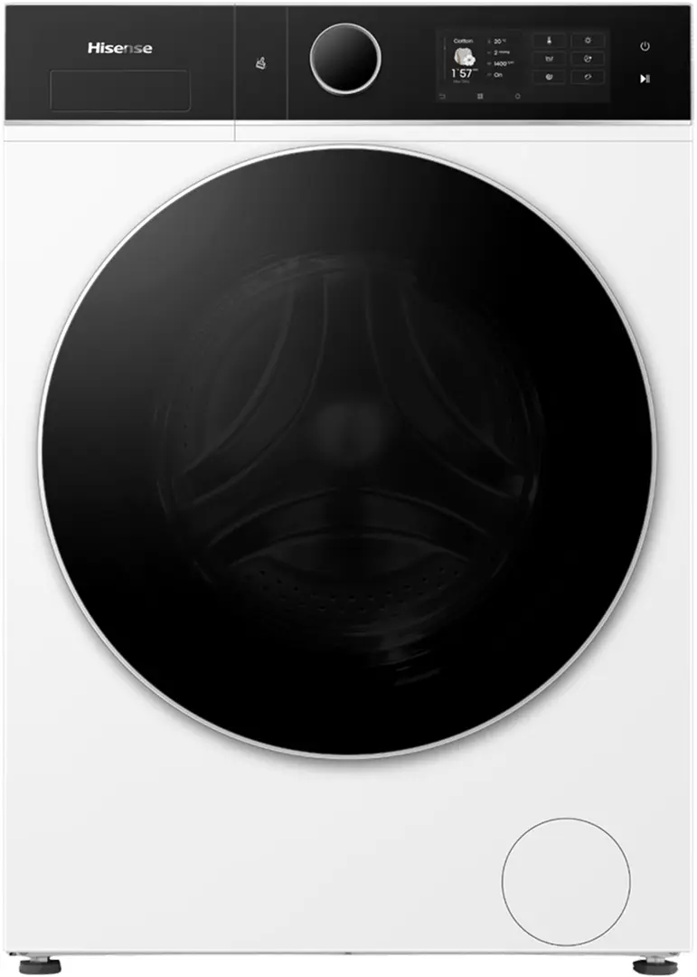 Masina de spalat cu uscator Hisense WD5I1245BWRH (White/Black)