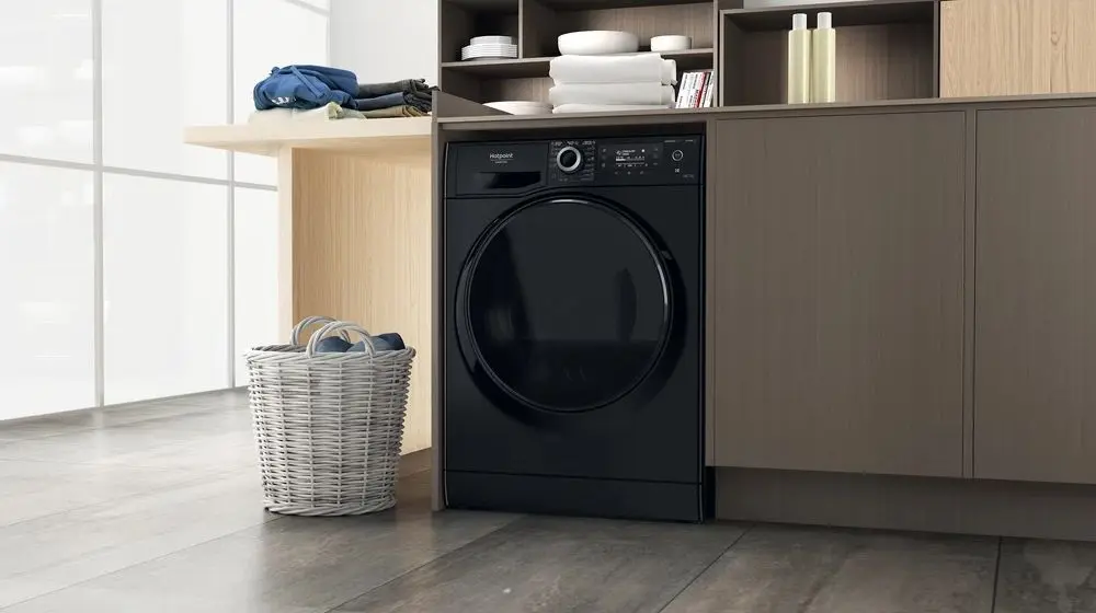 Masina de spalat cu uscator Hotpoint-Ariston NDD 11725 BDA EE (Black)
