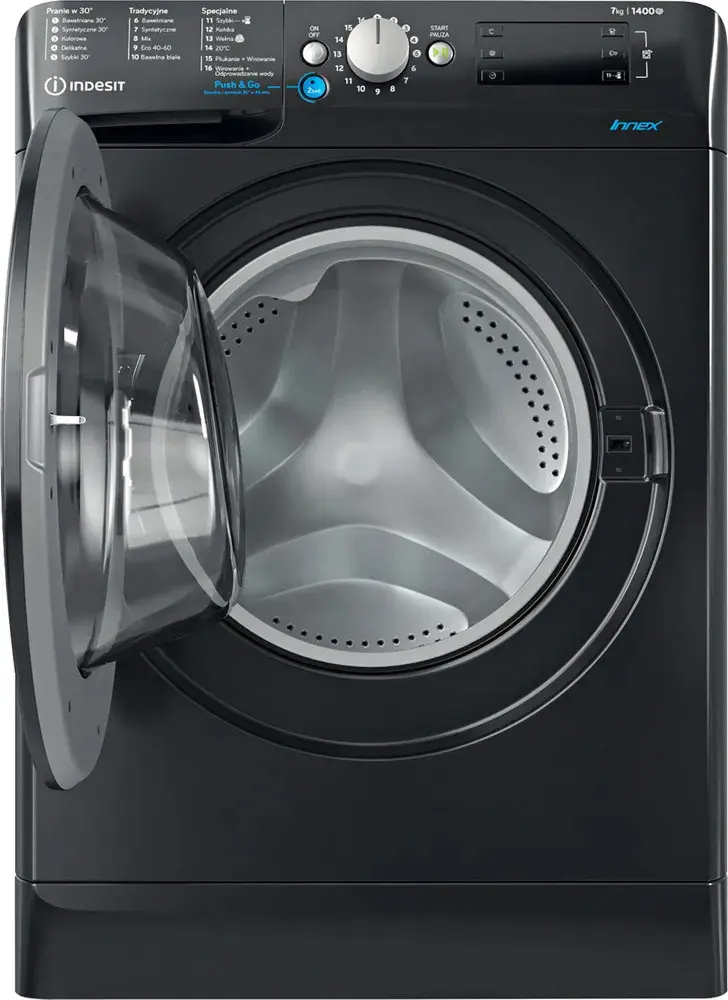 Стиральная машина Indesit BWE 71452X K PL N (Black) - 2