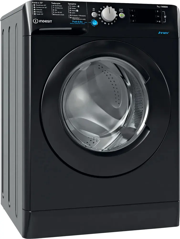 Стиральная машина Indesit BWE 71452X K PL N (Black) - 3