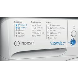 Mașină de spălat Indesit BWE 81496X WSV EE (White) Thumb