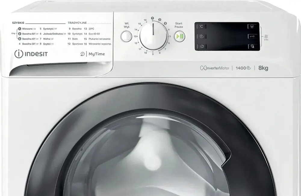 Стиральная машина Indesit MTWE 81495 WB PL (White/Black) - 5