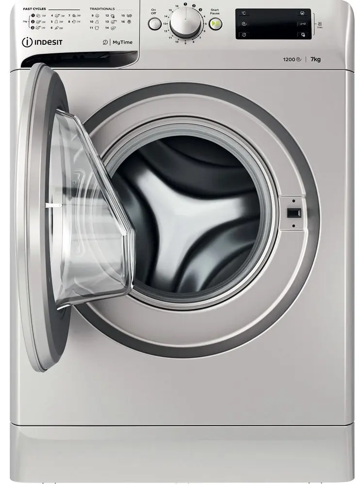 Masina de spalat Indesit OMTWE 71252 S EU (Silver)