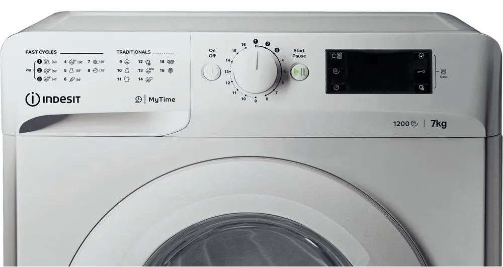 Masina de spalat Indesit OMTWE 71252 S EU (Silver)