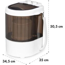 Стиральная машина Klarstein Dash Duo (Black/White) Thumb