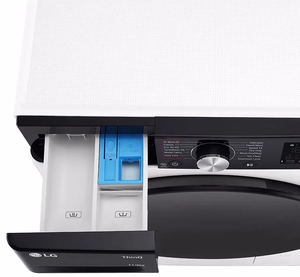 Masina de spalat cu uscator LG F4DR711S2H (White)