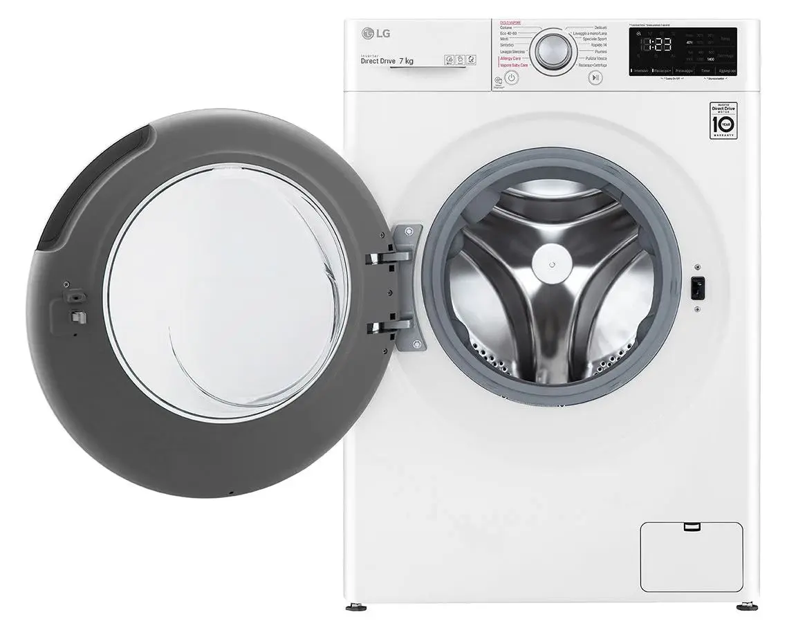 Masina de spalat LG F2WV3S7S4E (White)