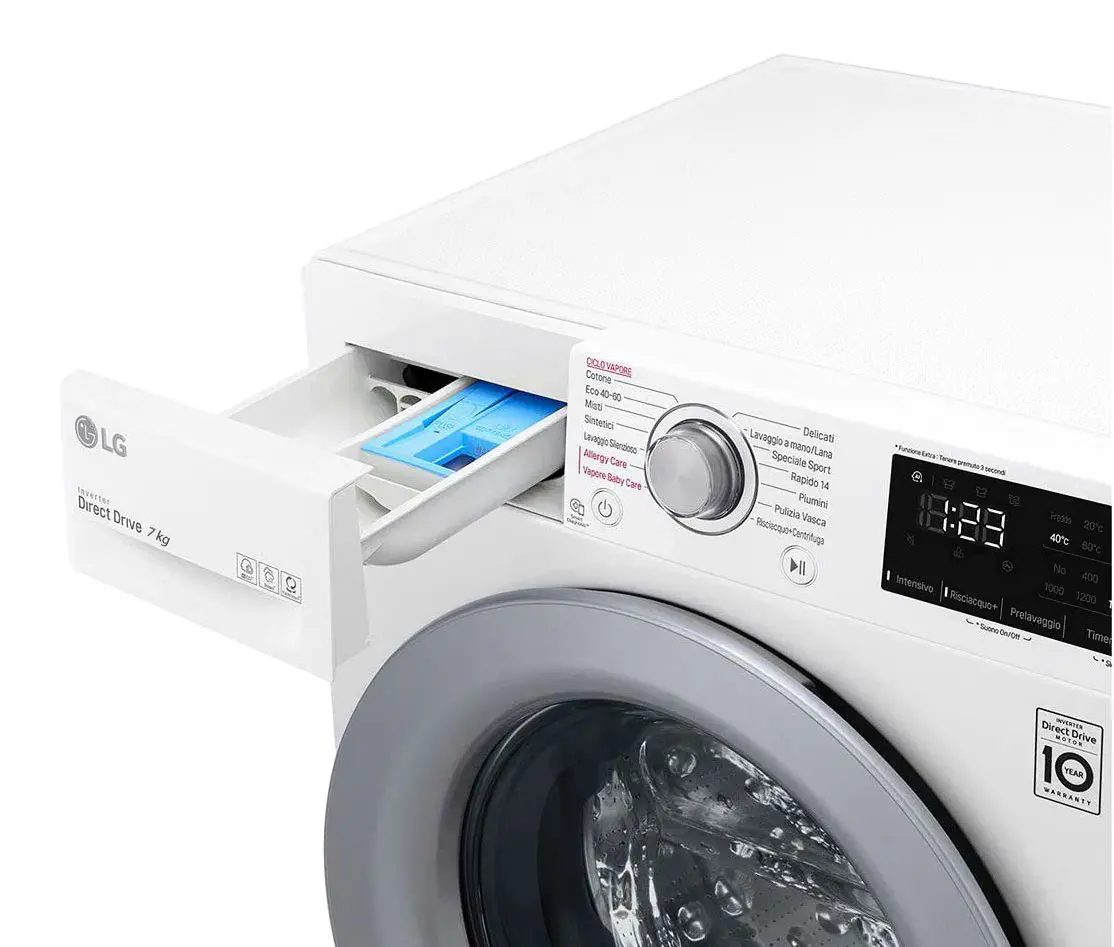 Masina de spalat LG F2WV3S7S4E (White)