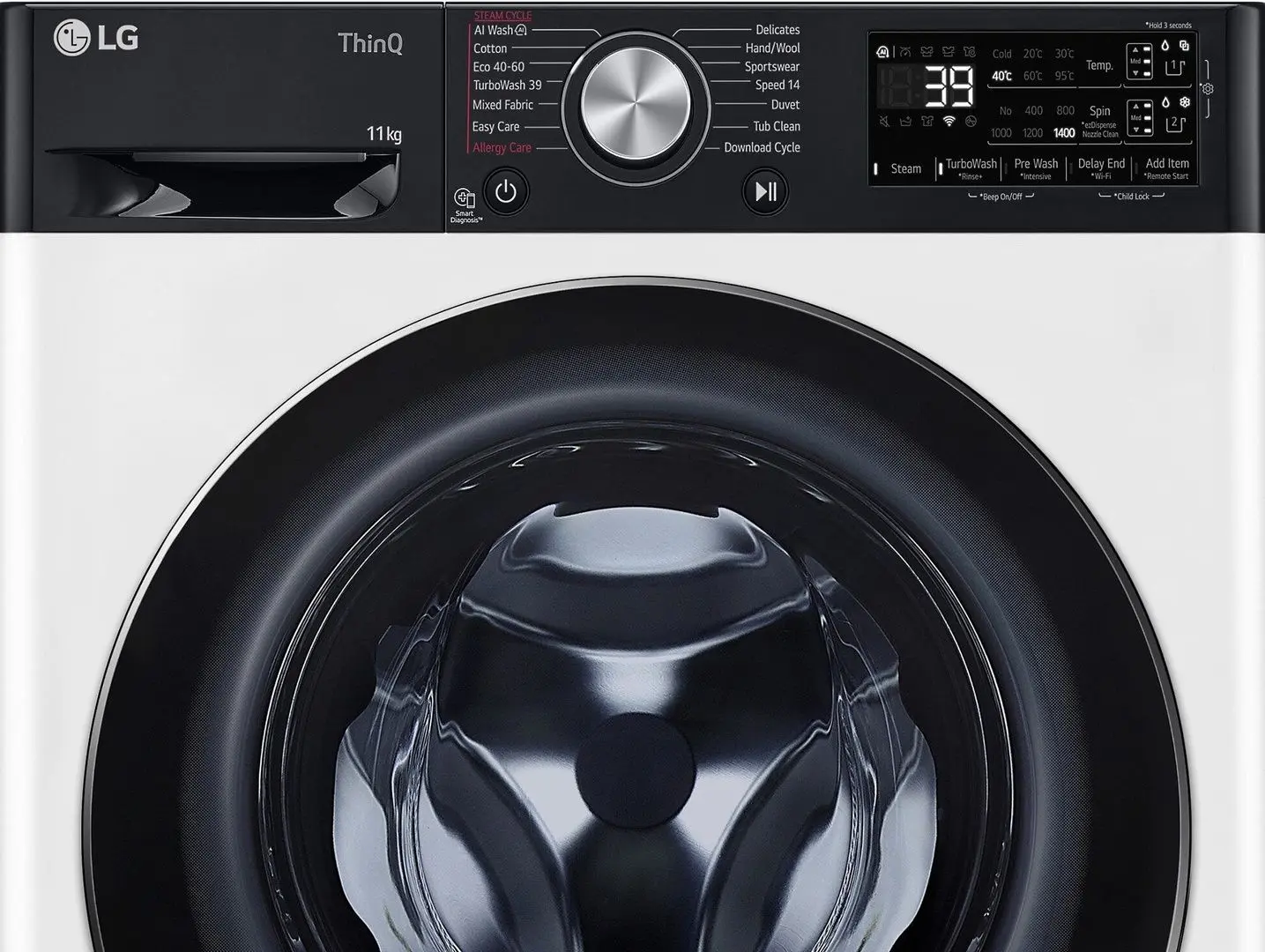 Стиральная машина LG F4WR711S3HA (White/Black)