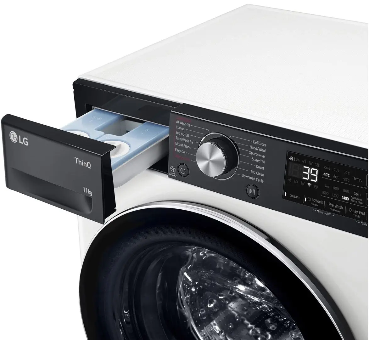 Стиральная машина LG F4WR711S3HA (White/Black)