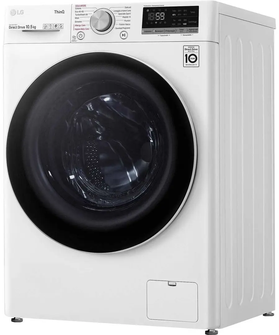 Masina de spalat LG F4WV710S2E (White)