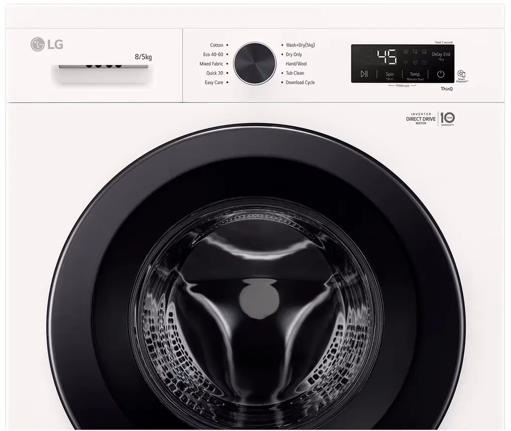 Стиральная машина LG W4X1085NWK (White)