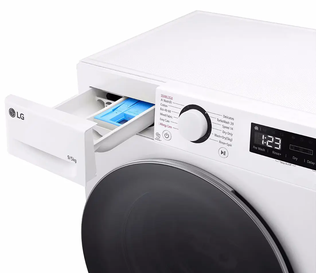 Стиральная машина с сушкой LG F2DR509S1W (White)