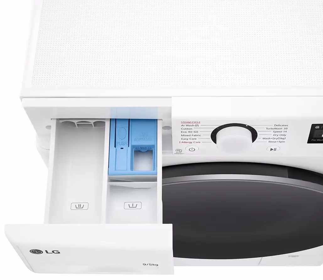 Стиральная машина с сушкой LG F2DR509S1W (White)