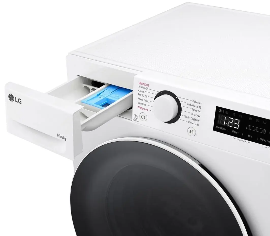 Masina de spalat cu uscator LG F4DR510S0W (White)