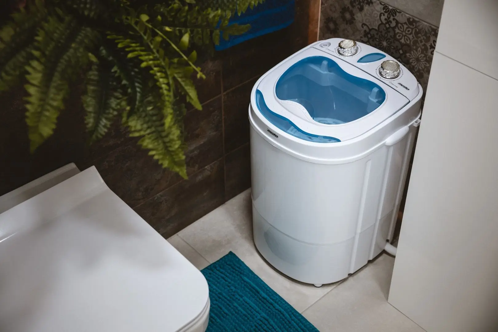 Masina de spalat portabila Mesko MS 8053 (White/Blue)