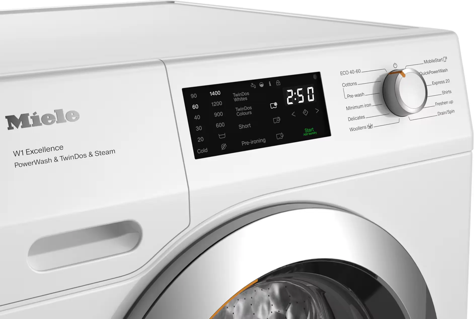 Masina de spalat Miele WEG895 WCS (White)