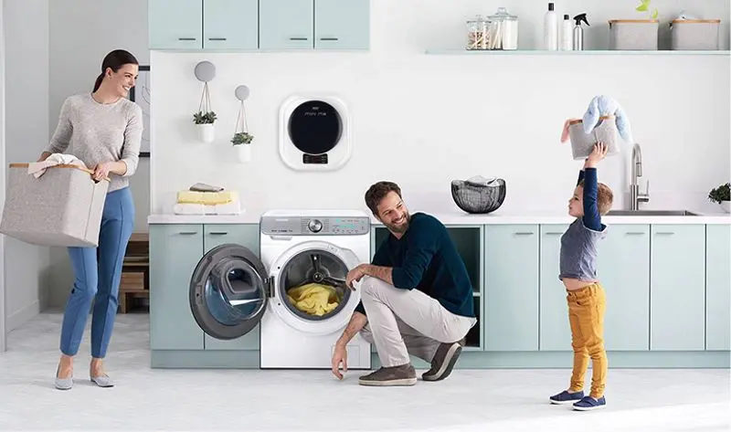 Masina de spalat pe perete Nei NWM3-WMW (White)