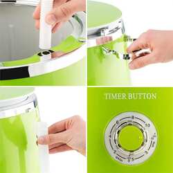 Masina de spalat portabila OneConcept Ecowash-Pico (Green) Thumb