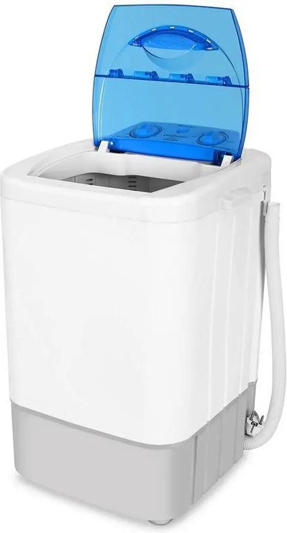 Masina de spalat portabila OneConcept SG002 Camping (White/Blue)