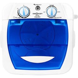 Masina de spalat portabila OneConcept SG002 Camping (White/Blue) Thumb