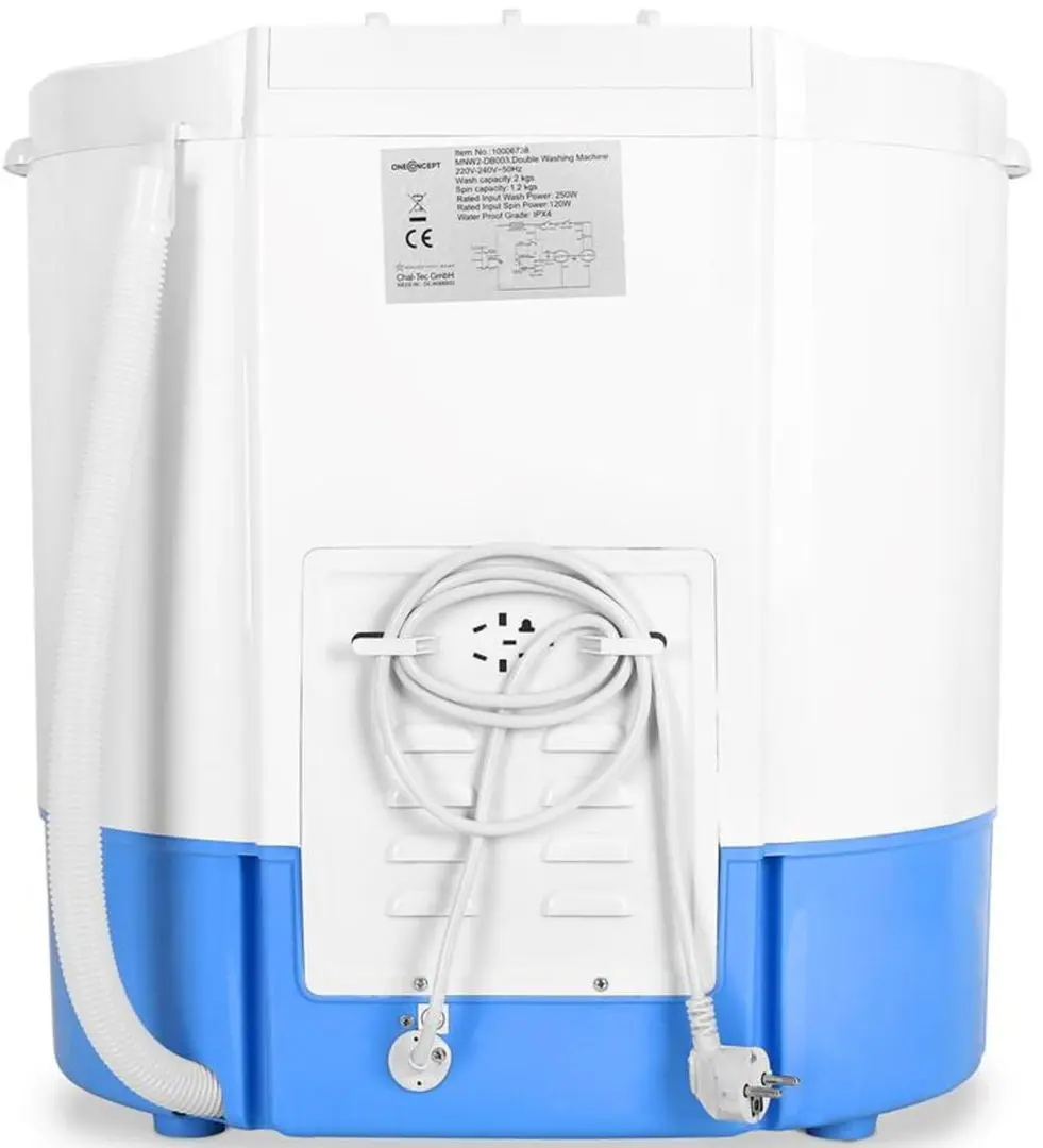 Masina de spalat OneConcept DB003 (White/Blue)