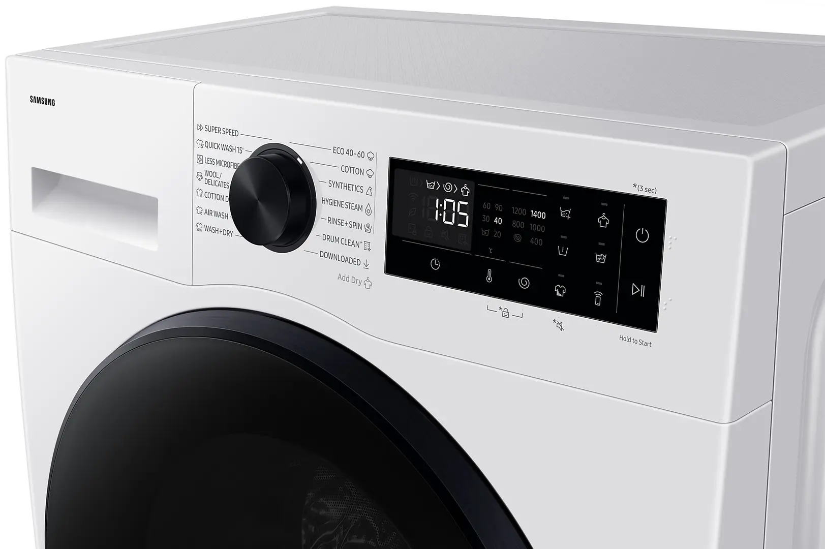 Masina de spalat cu uscator Samsung WD90DG5G34BELE (White)